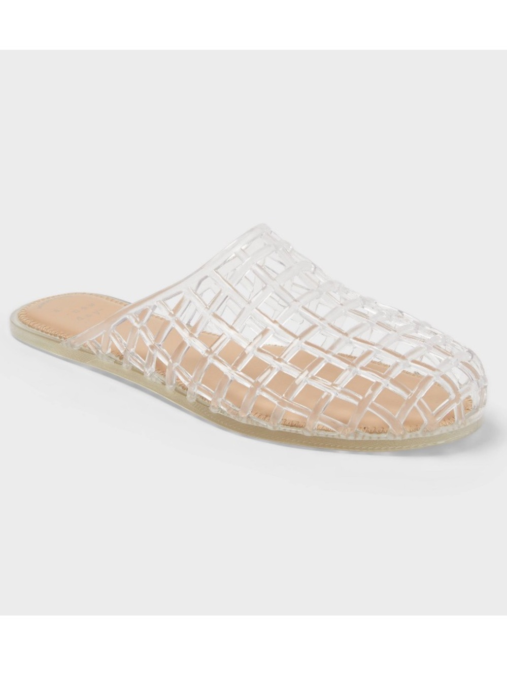 Women’s Luciana Clear Slip-On Jelly  Beach Fashion Mules - 8.5
